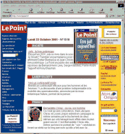 Site web du Point